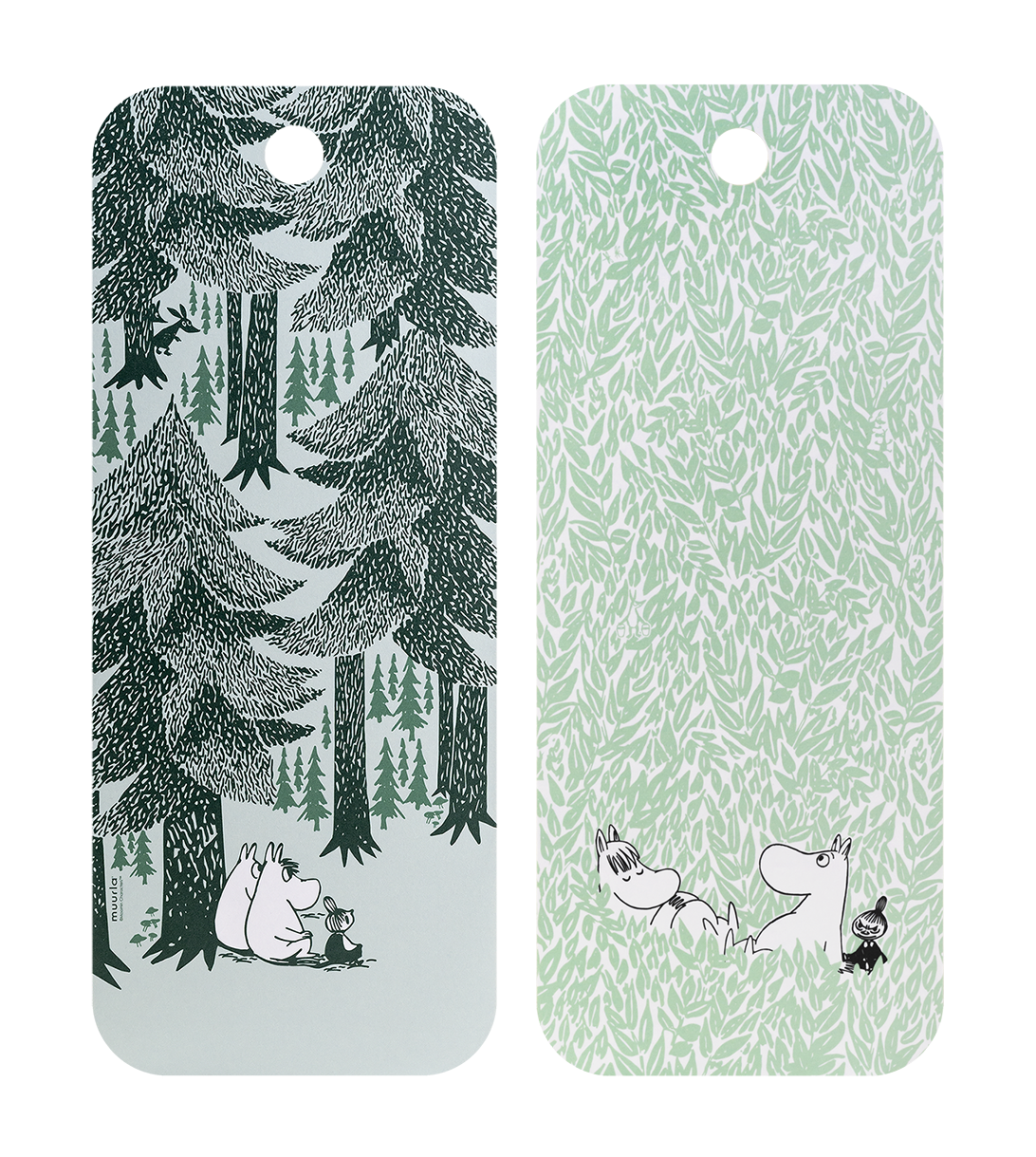 Moomin Serving Cutting Board In The Depth Of The Forest - Muurla