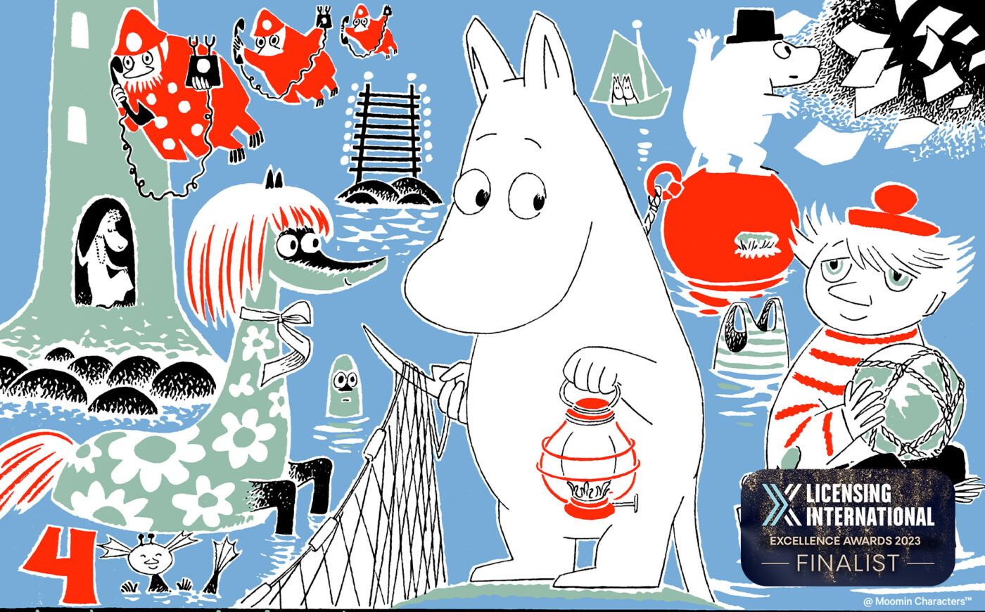 Moomin nominated for Best Licensed Brand in the 2023 Licensing ...